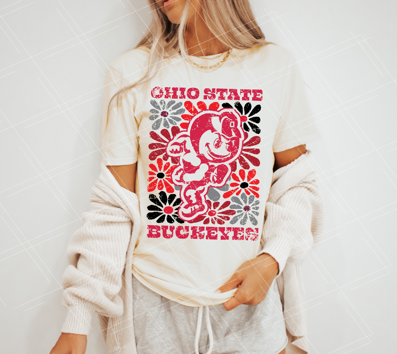 Groovy Floral Ohio State