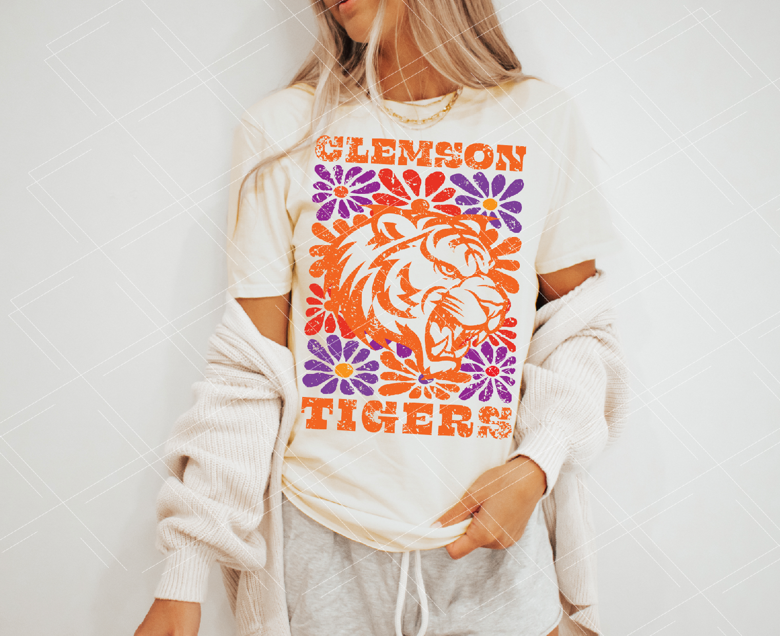 Groovy Floral Clemson