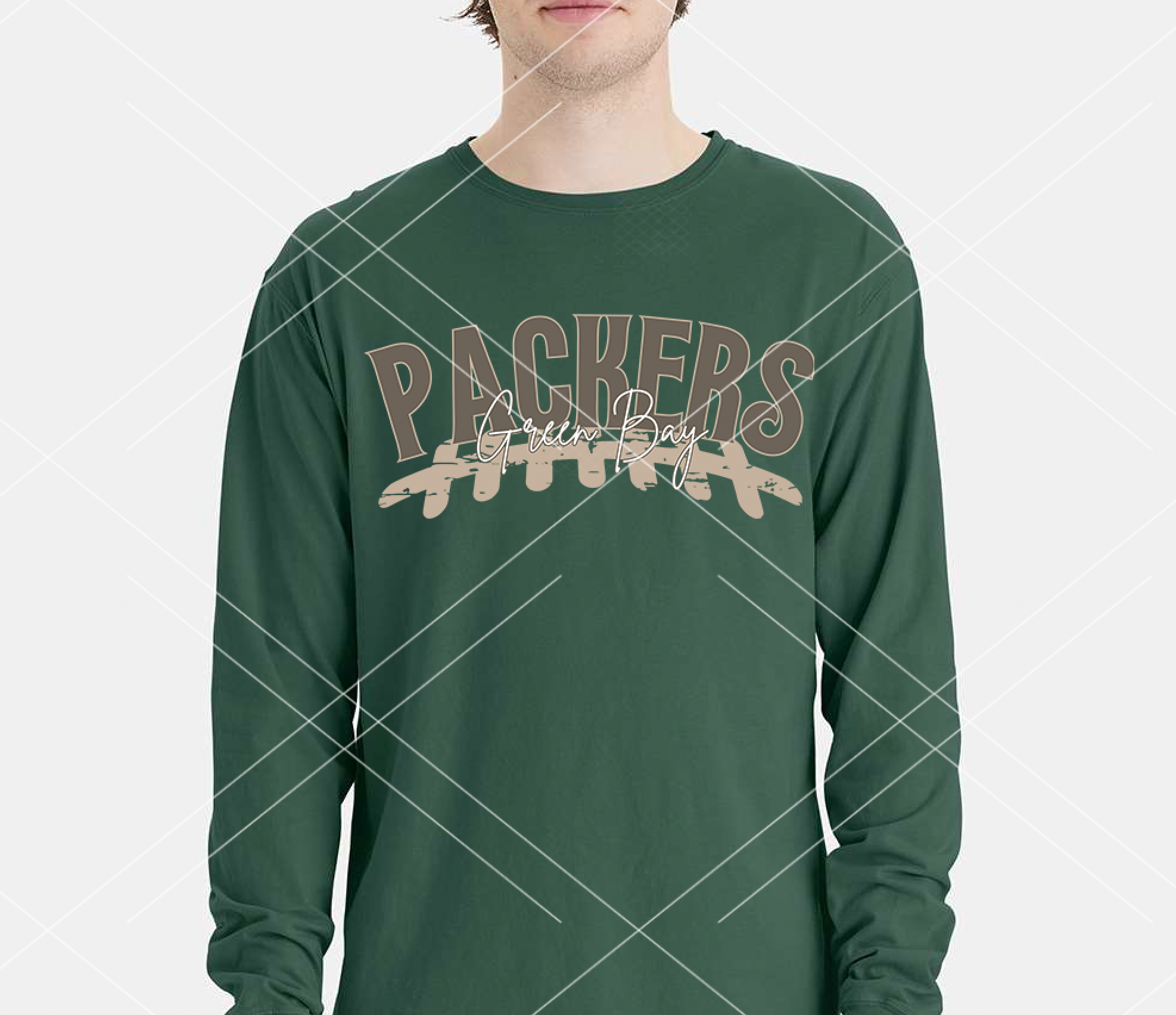 Boho Packers Comfort Wash Long Sleeve